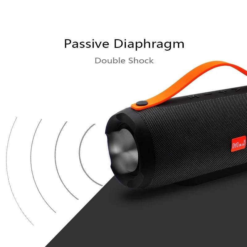 E13 outdoor bluetooth wireless speaker 10w portable good sound hifi bt speaker accept OEM - ANKUX.COM