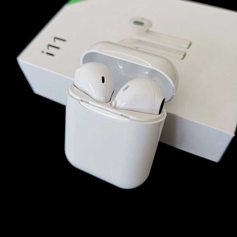 Super promotion ! Factory wholesale New i11 TWS True Bass Headphone Mini Wireless 5.0 Earbuds Bluetooth Earphone For ios android - ANKUX.COM