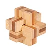 3d IQ Brain adults wooden intelligence puzzle toys,wooden puzzle for brain teaser