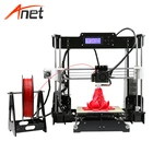 High quality LCD screen black acrylic anet digital desktop 3d printer for 3D model