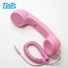 3.5mm jack Retro Style Handset telephone for mobile phones & tablets