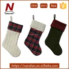 new woolen polyester wholesale bulk christmas stockings