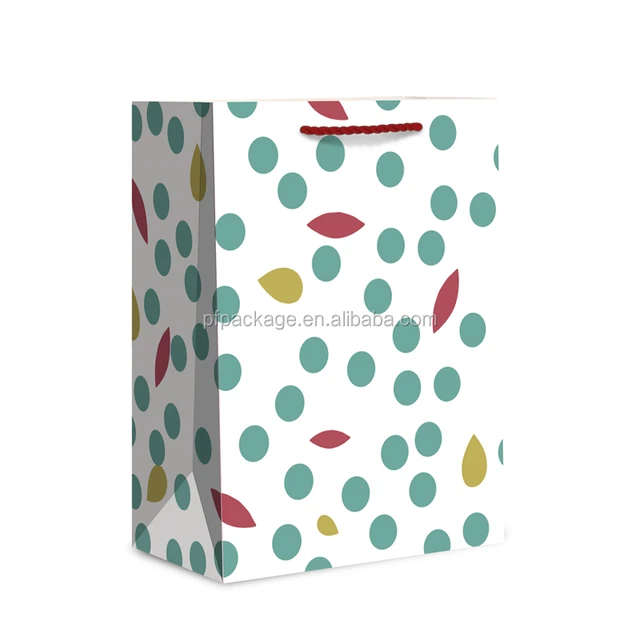 red paper gift bags