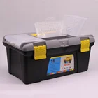 Logo Branded Removable Tray 22" Tool Box Plastic with Bit Storage