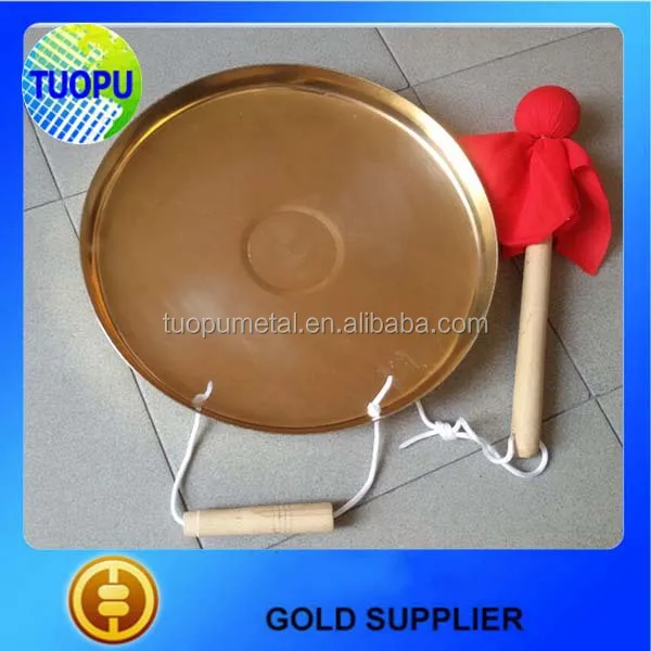 Tuopu supplier marine antique chinese gong with handmade copper gong