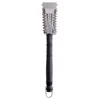 WB WCP4 Double Helix Bristle BBQ Grill Cleaning Brush 18 Inch Long Handle 4 in 1 BBQ Grill Brush and Scraper