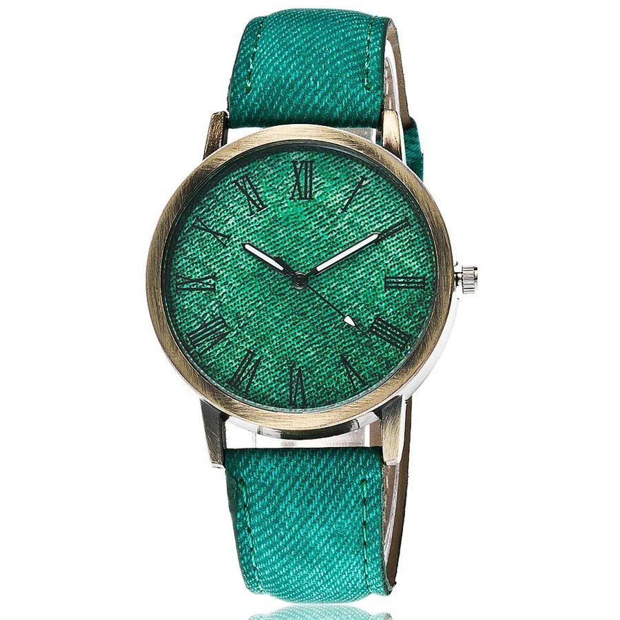 Factory Direct Women Retro Watch Quartz Jeans Canvas Bronze Rome Fashion Wrist Watch Unisex Watches Relojio OW009
Factory Direct Women Retro Watch Quartz Jeans Canvas Bronze Rome Fashion Wrist Watch Unisex Watches Relojio OW009