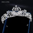 High Quality Bridal fashion wedding tiara crystal crown
