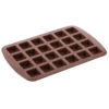 24-Cavity Mini Cake Silicone Mold Bakeware Brownie Squares Pan