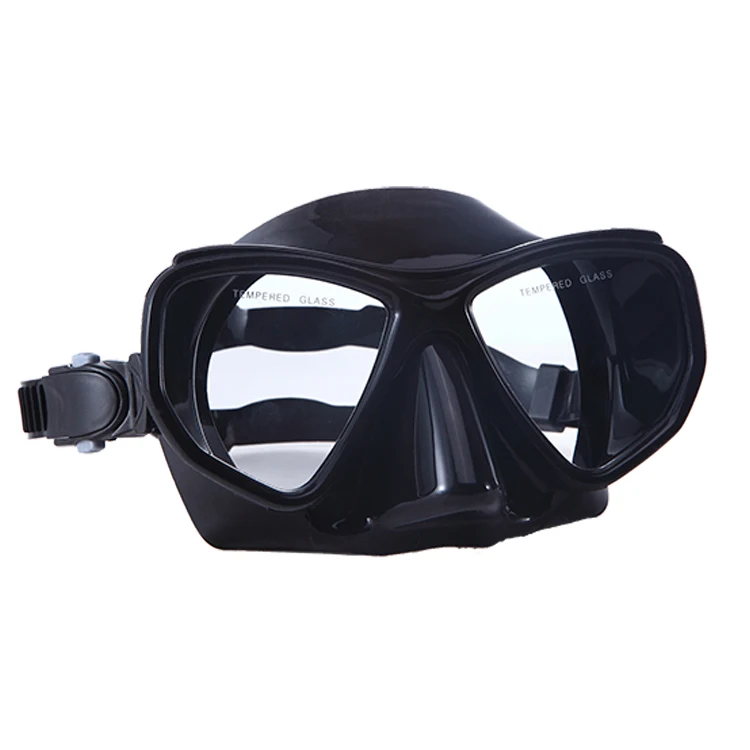Free-diving super lightweight diving mask soft silicone skirt comfort easy adjust head strap diving mask, Black
Free-diving super lightweight diving mask soft silicone skirt comfort easy adjust head strap diving mask, Black