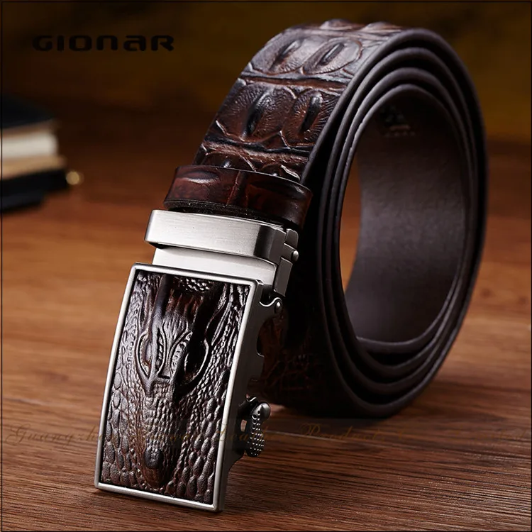 Designer Gurtel Manner Ohne Locher Automatische Schnalle Krokodil Leder Gurtel Buy Crocodile Leather Belt Automatic Buckle Leather Belt Leather Belt Without Holes Product On Alibaba Com