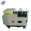 KADA mini water turbine generator cheap diesel generator 5.5kva silent diesel generator set