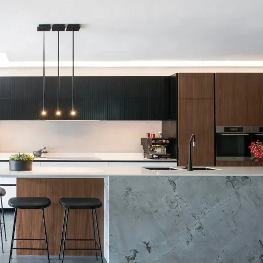 2021 Vermont contemporary cheap customized melamine modern new design wood kitchen cabinet
2021 Vermont contemporary cheap customized melamine modern new design wood kitchen cabinet