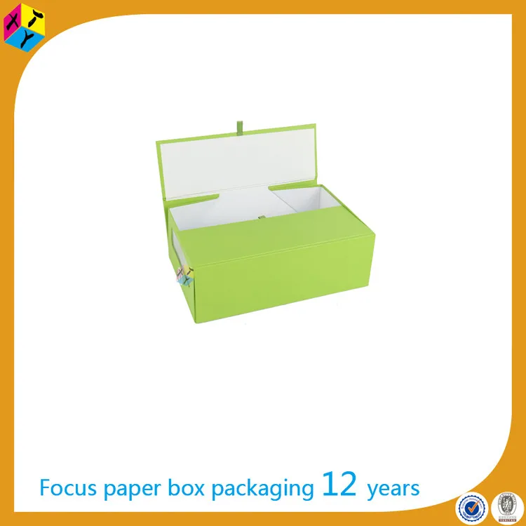 custom foldable printed empty cardboard shoe box wholesale