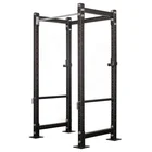 Hot Sale Multi Gym Equipment Black Steel Tube Steel Power Rack