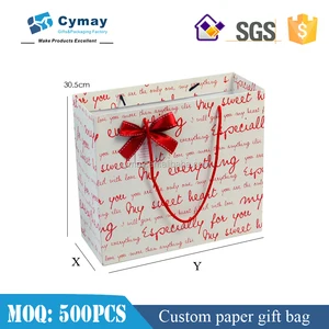 manufactures folding cloth packing promotion gift paper shopping