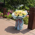 Shinewrap Florist Bouquet Wrapping Paper Custom Size Color Wrapping Craft Paper For Flower
