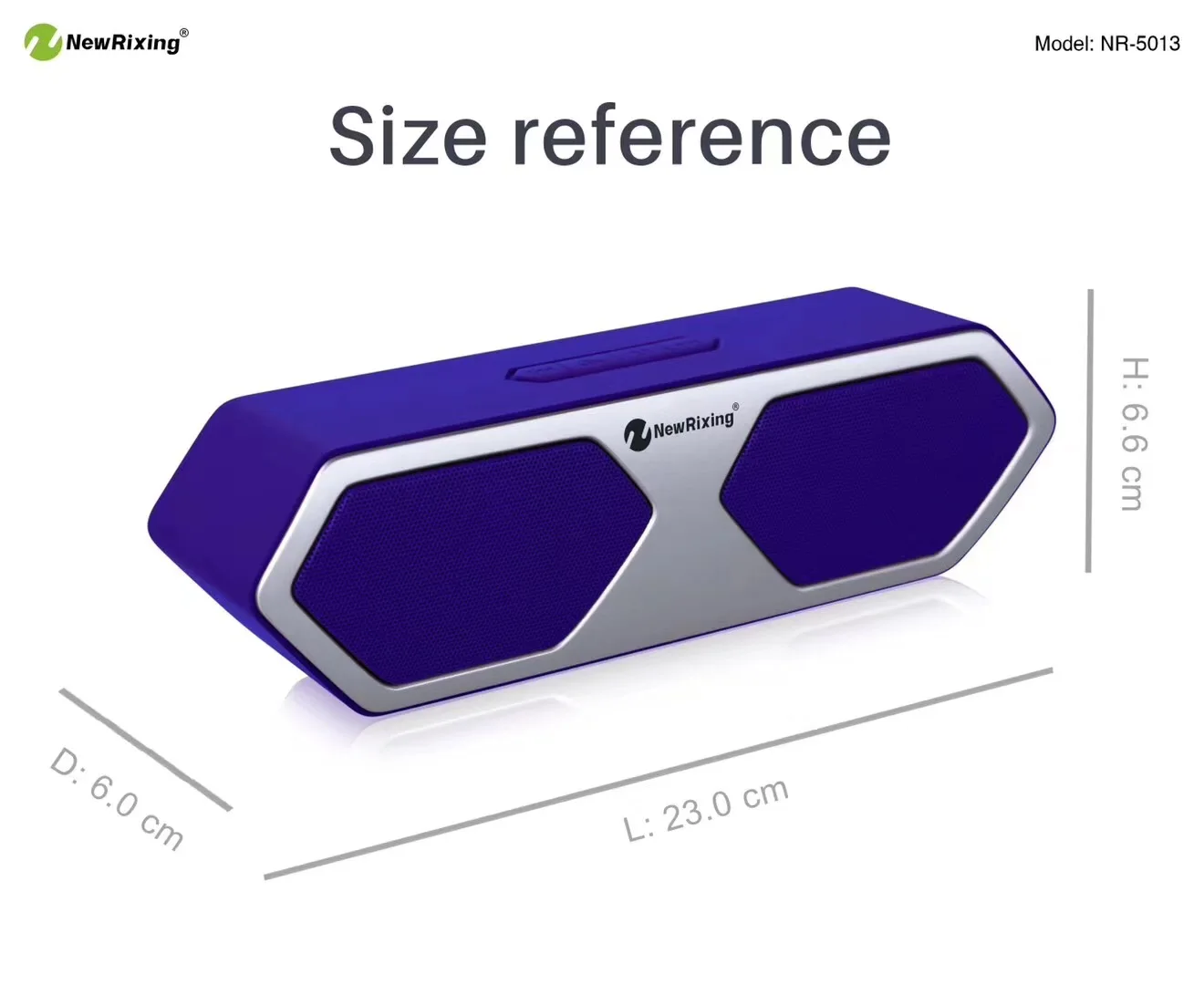 NR-5013 custom music box tws bluetooth speaker with handsfree new design - ANKUX.COM