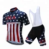 Breathable Quick Dry long sleeve short bike uniform bibset cheap sport bibset clothing custom cycling jerseys