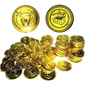 plastic gold coins factory