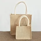 Jute Bag Shopping Tote Logo Jute Bag Tote