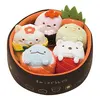 Custom stuffed cute plush sushi toys, sushi plush, plush sushi