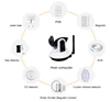 Wifi Home Security IP Camera Alarm System Support PIR Smoke Detector IP Camera Wireless Wifi Alarm System