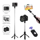 Flexible tripod monopod selfie stick use for sport camera Gopro 360 camera