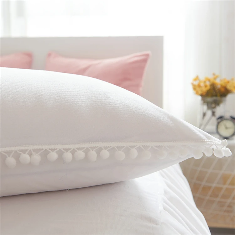 China Blanket Factory 100 Polyester Pure White 4pc Quilted Bedding Set