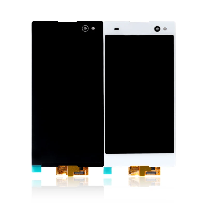 Replacement parts for sony for xperia c3 lcd display with touch screen digitizer, Black white
Replacement parts for sony for xperia c3 lcd display with touch screen digitizer, Black white