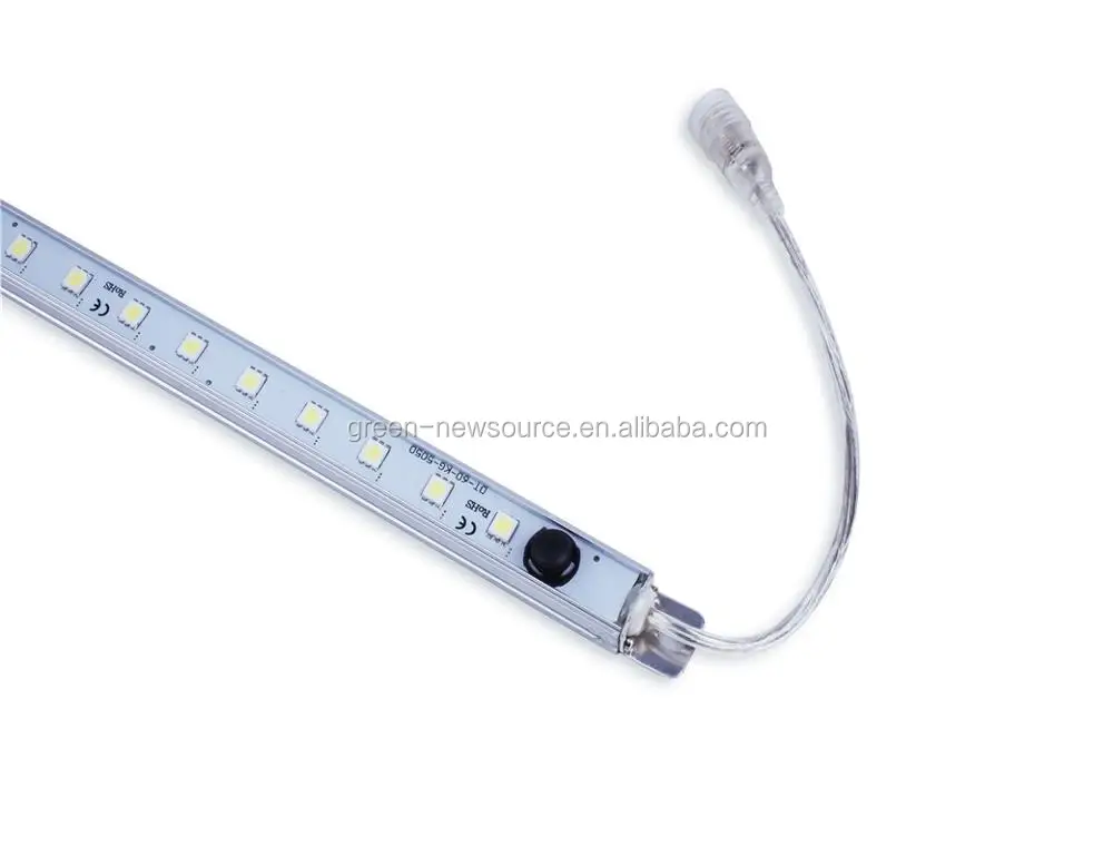 3m Ruban à LED avec interrupteur ON-OFF - blanc froid, 5050 SMD 60