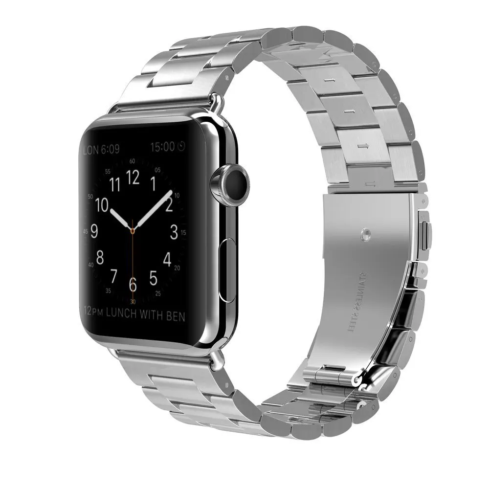 38mm 40mm 42mm 44mm Solid Stainless Steel Metal Link Bracelet Bands for Apple Watch Series 5/4/3/2/1, Gold/rose gold/silver/black
38mm 40mm 42mm 44mm Solid Stainless Steel Metal Link Bracelet Bands for Apple Watch Series 5/4/3/2/1, Gold/rose gold/silver/black