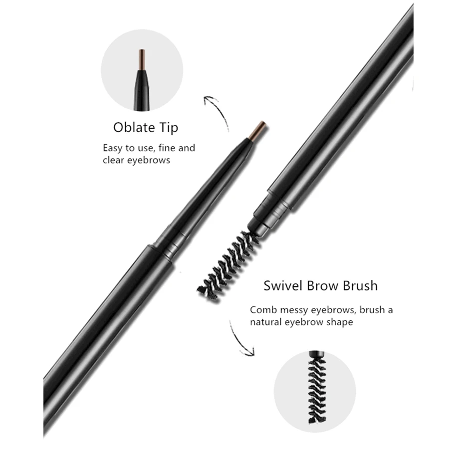 Wholesale No Logo Natural Draw Smoothly Long Lasting Waterproof Cosmetic Art Makeup Eyebrow Pencil With Brush
Wholesale No Logo Natural Draw Smoothly Long Lasting Waterproof Cosmetic Art Makeup Eyebrow Pencil With Brush