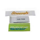 Custom Sewing Garment Labels Clothing Tags And Clothing Labels Center Fold Woven Label