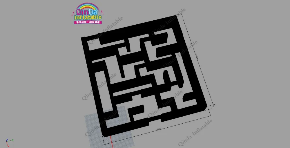 inflatable maze3