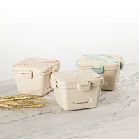 portable outdoor school children wheat straw plastic lunch box for sale eco-friendly food container
portable outdoor school children wheat straw plastic lunch box for sale eco-friendly food container
