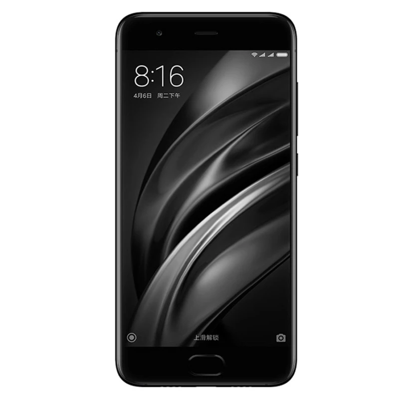 Hot selling Xiaomi Mi6 6GB 64GB 5.15 inch Curved Edge Qualcomm Snapdragon 835 4G GPS smartphone