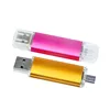 OTG flash driver logo can be printed usb flash stick to serial adapter