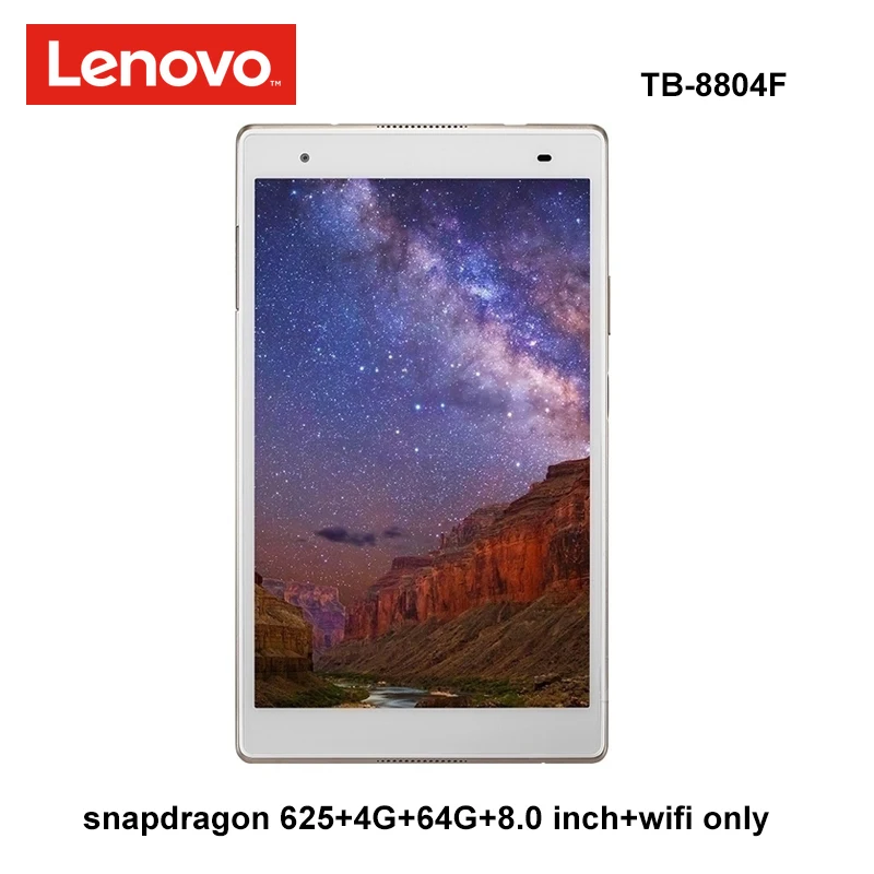 

New lenovo XiaoXin 8.0 inch snapdragon 625 4G Ram 64G Rom 2.0Ghz octa core Android 7.1 Gold 4850mAh tablet pc wifi tb-8804F, N/a