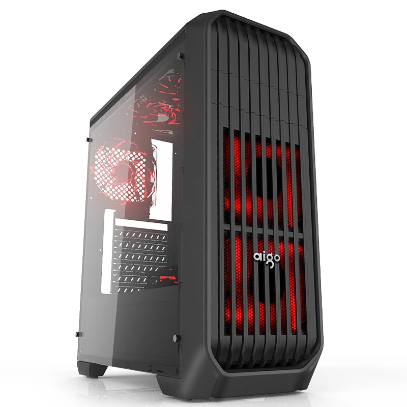 Aigo Starship Black Desktop Pc Gamer Computer Cases Buy Oem