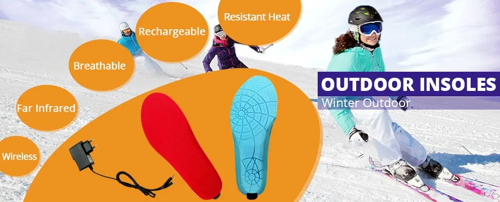 Rechargeable batterry electric thermal foot warmers for elderly