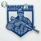 High quality Custom multi-colored morale 3d patch pvc for uniform