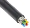 High flexible shielded control cable with PVC core insulation and special PUR oil-resistant sheath 3 core 4mm flexible cable