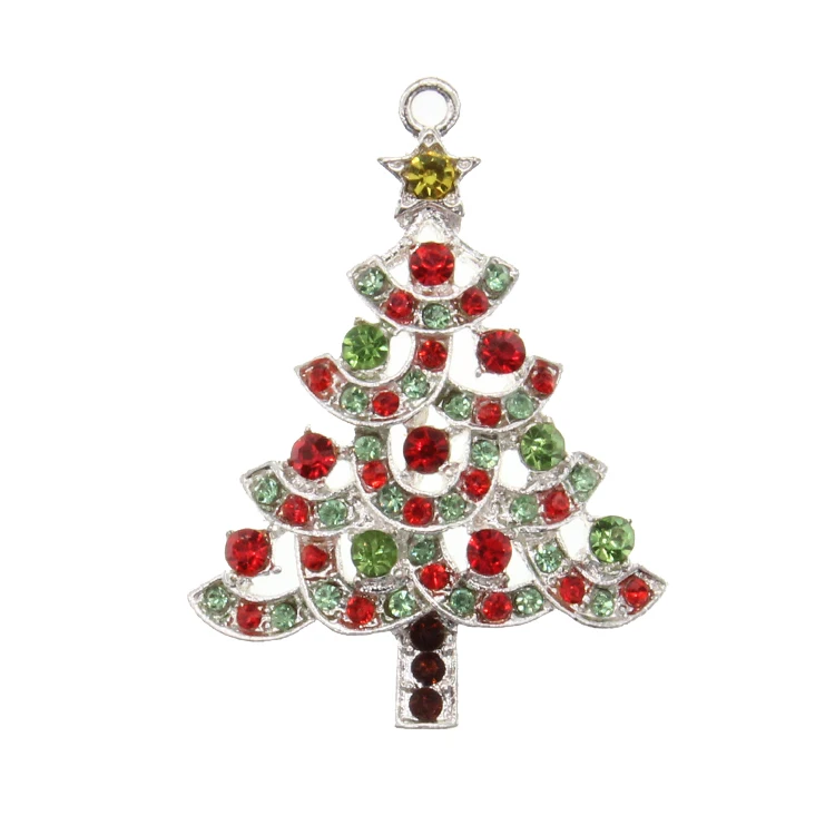 Free Shipping Lailina Colorful Rhinestone Christmas Tree Pendant in Zinc Alloy, Picture
Free Shipping Lailina Colorful Rhinestone Christmas Tree Pendant in Zinc Alloy, Picture