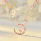 Jewelry Women Moon Necklaces Sun Summer Beach Pendants Necklace Fashion Jewelry For Women And Girls