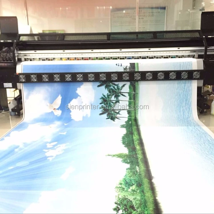 Allwin 3.2m H8 512 konica printhead solvent printer,digital large format printing machine