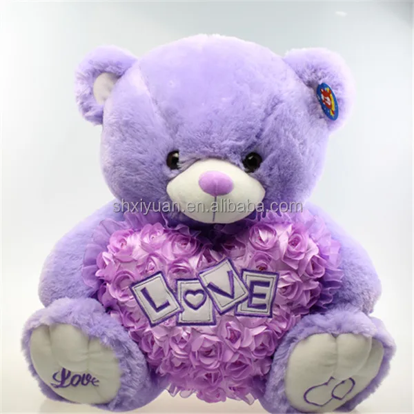 wedding gift big size soft stuffed teddy bear plush toy bouquet