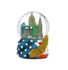 Factory Custom made best home decoration snow globe gift polyresin resin usa best selling souvenirs