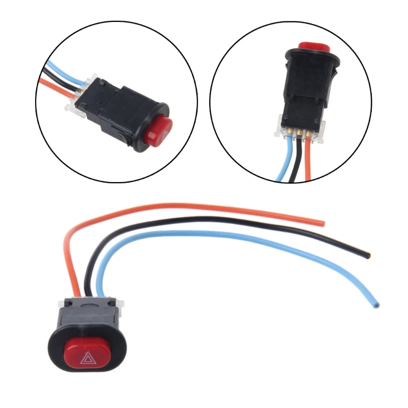 Motorcycle Hazard Light Switch Double Warning Flasher Emergency Signal w/3 Wires Lock
Motorcycle Hazard Light Switch Double Warning Flasher Emergency Signal w/3 Wires Lock