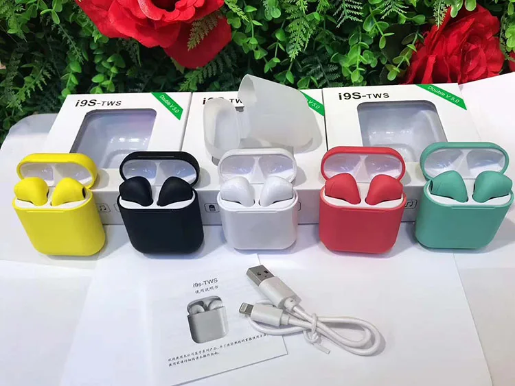 i9S Tws Mini Wireless Bluetooth Headset Smart Charging Magnetic Earbuds 5.0 Stereo Sports Portable Earphone - ANKUX.COM